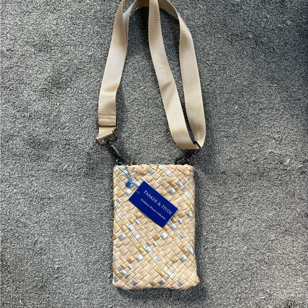 Parker & Hyde Woven Crossbody Bag
